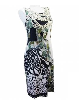 Louis Feraud African Chain Dress